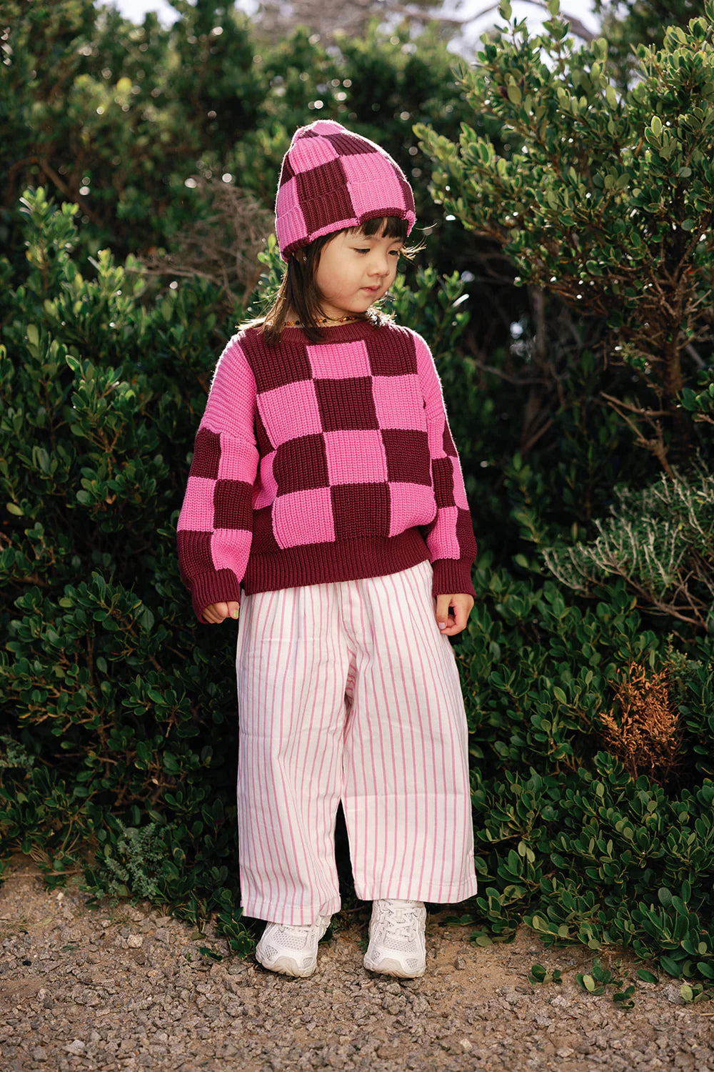 Ninch Pants - Pink Stripe