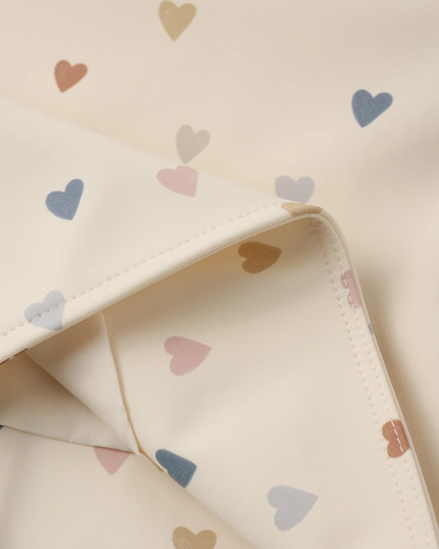 Rain Coat Confetti Heart Small