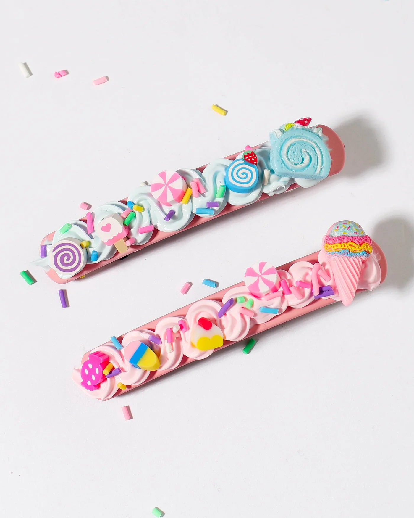 Decorate Your Own Hair Clips - DIY hair clip set