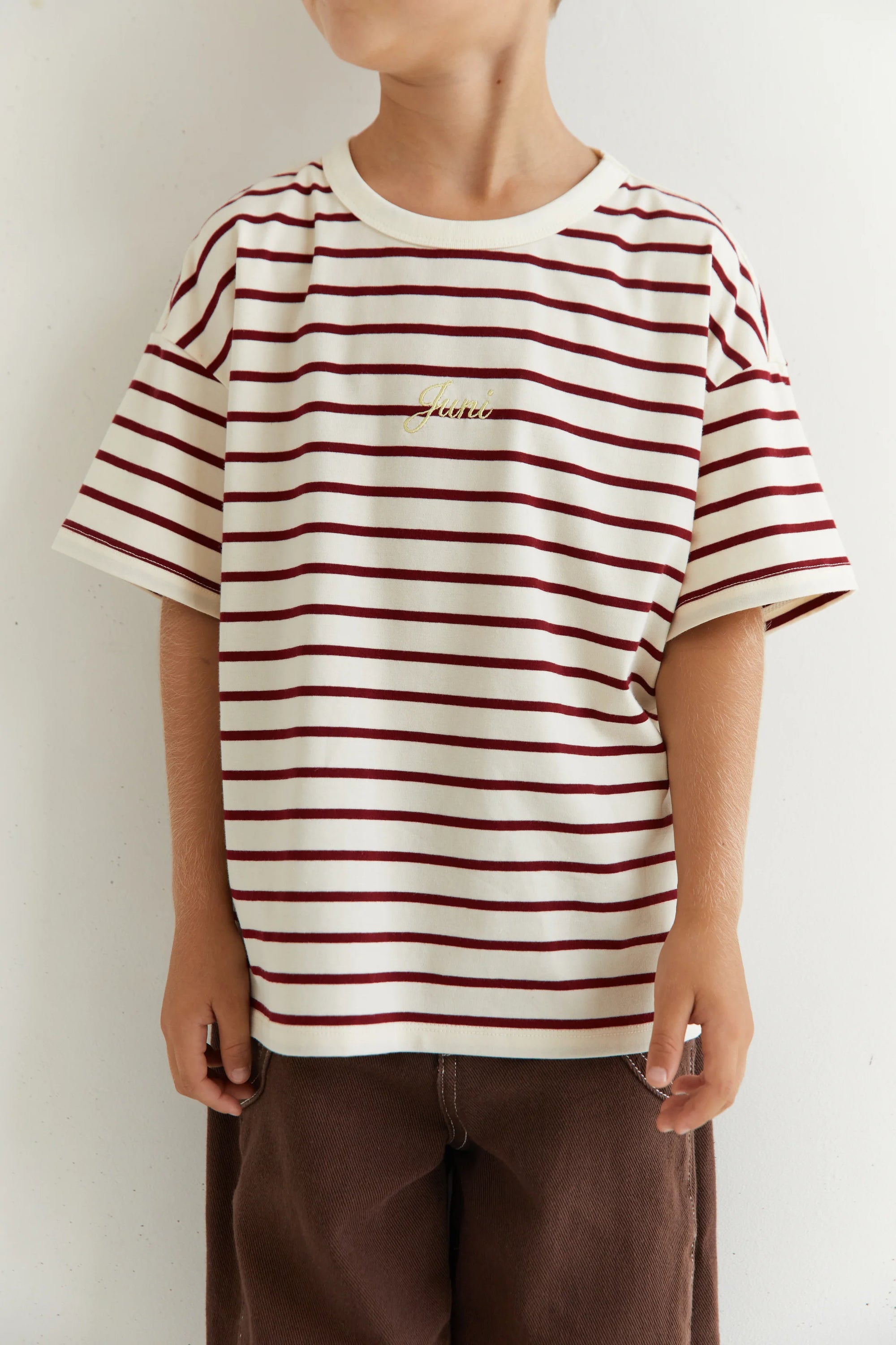 Zion Tee - Chilli Stripe