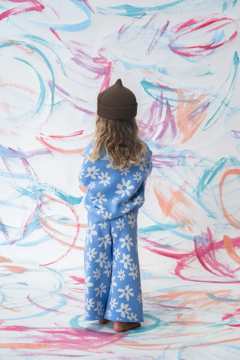 Organic Wild Flower Knit Pull Over