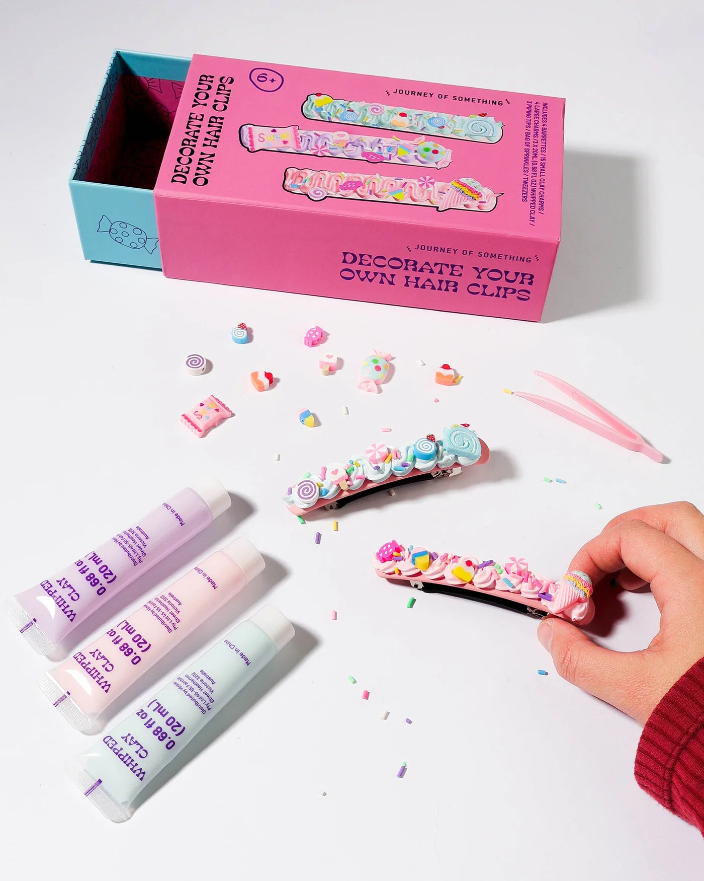 Decorate Your Own Hair Clips - DIY hair clip set