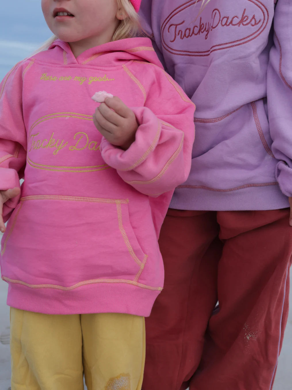 Good Tracky Dacks Pink Hoodie