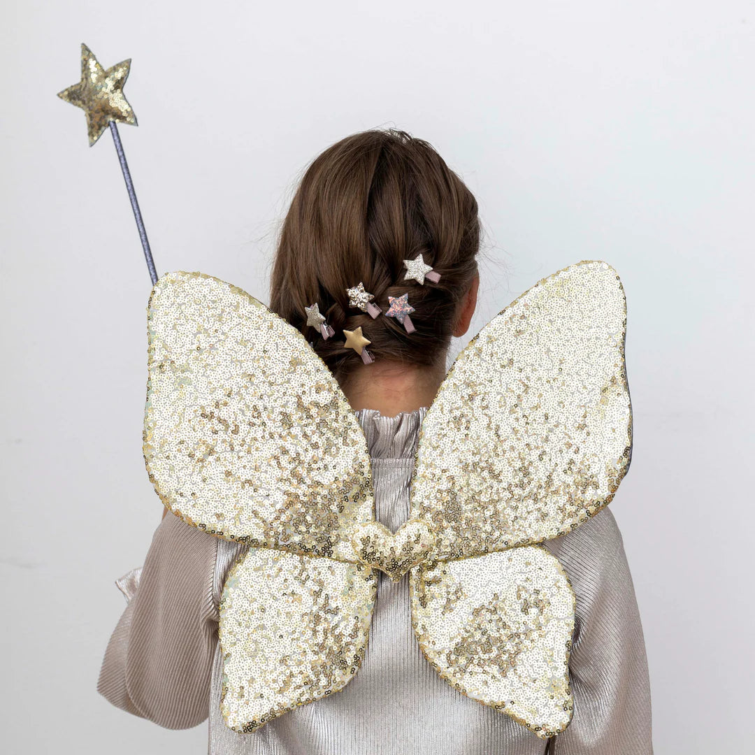 Sparkle sequin wings