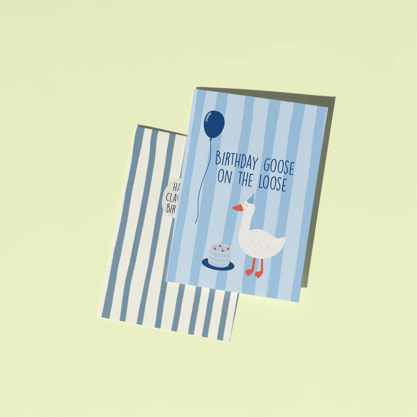 Birthday Goose - Birthday Card