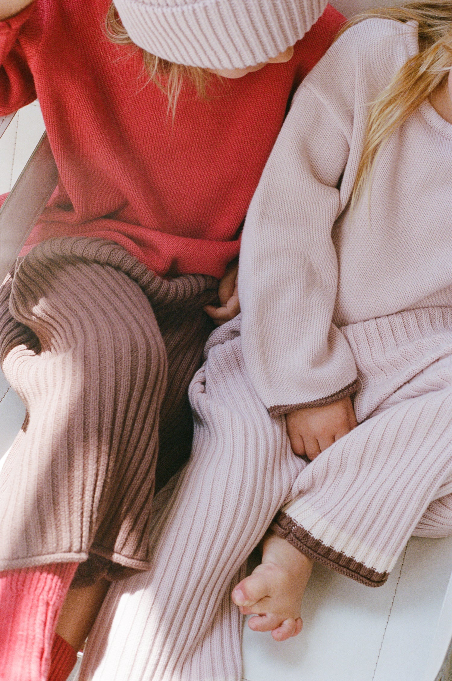 Essential Knit Pant | Dusty Pink