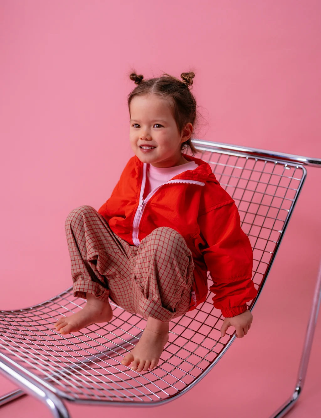 Windbreaker in Cherry