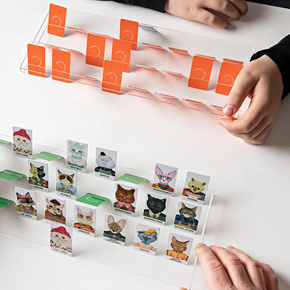 Guess the Feline Card Game