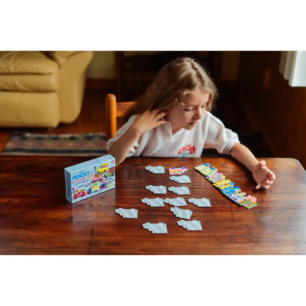 Eeboo Memory & Matching Game - Trucks & Bus