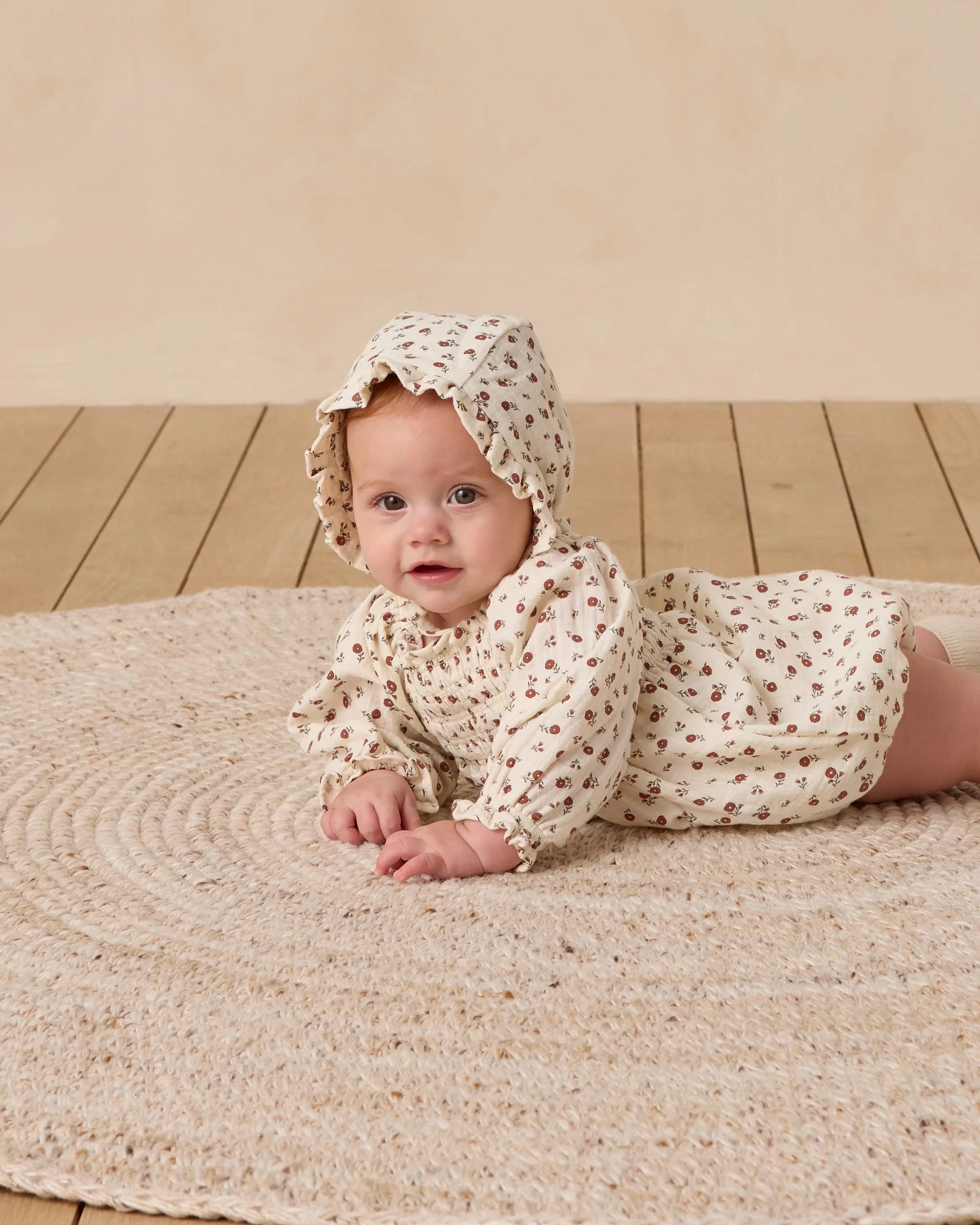 Eden Romper - Winter Ditsy