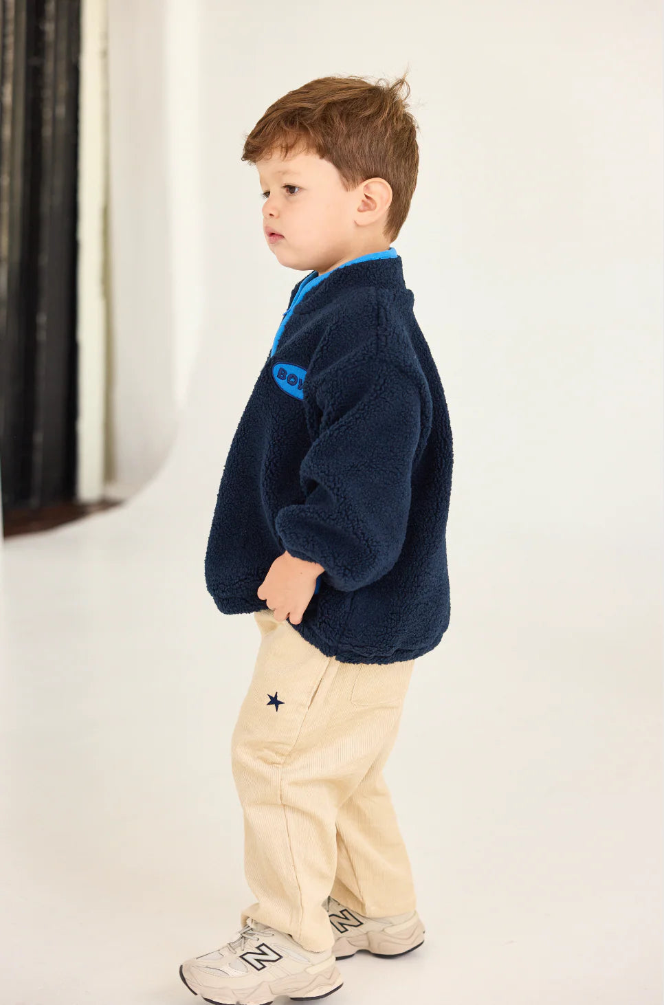 Bowi Sports Sherpa Jacket - Navy