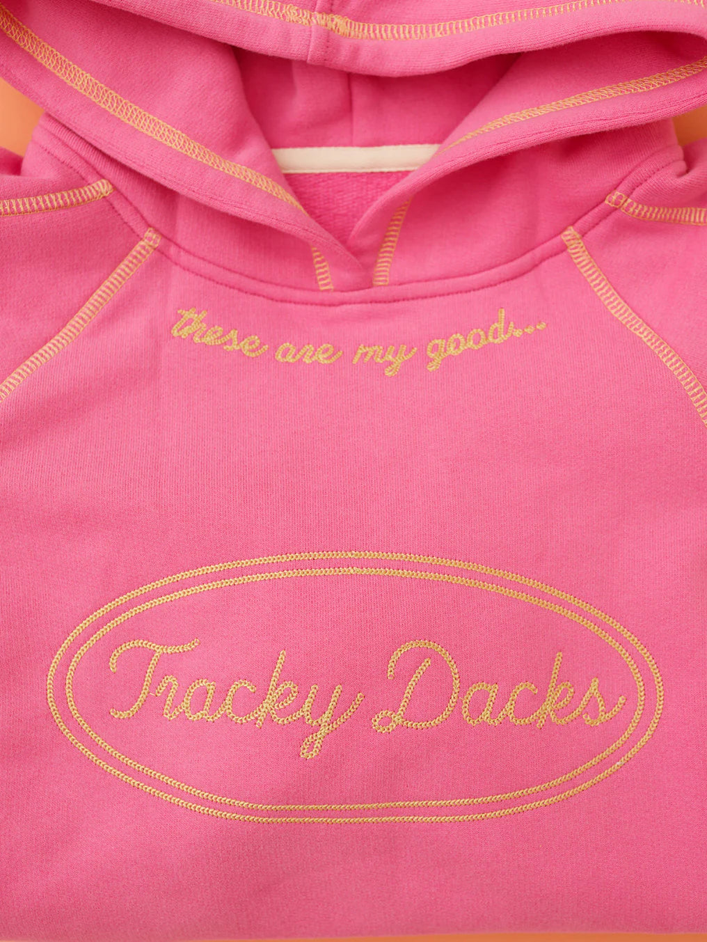 Good Tracky Dacks Pink Hoodie