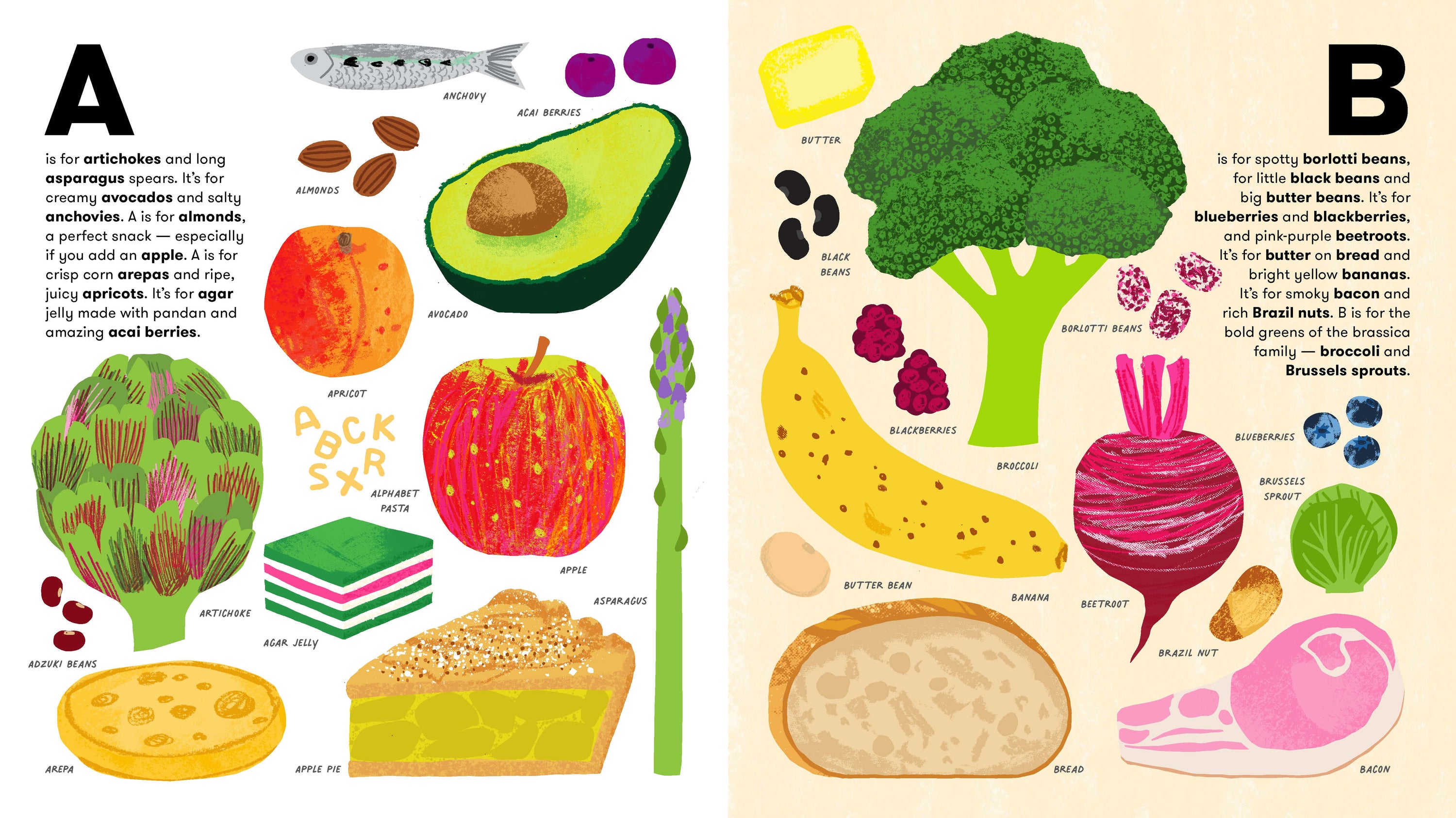 Artichoke to Zucchini - An Alphabet of delicious things around the world