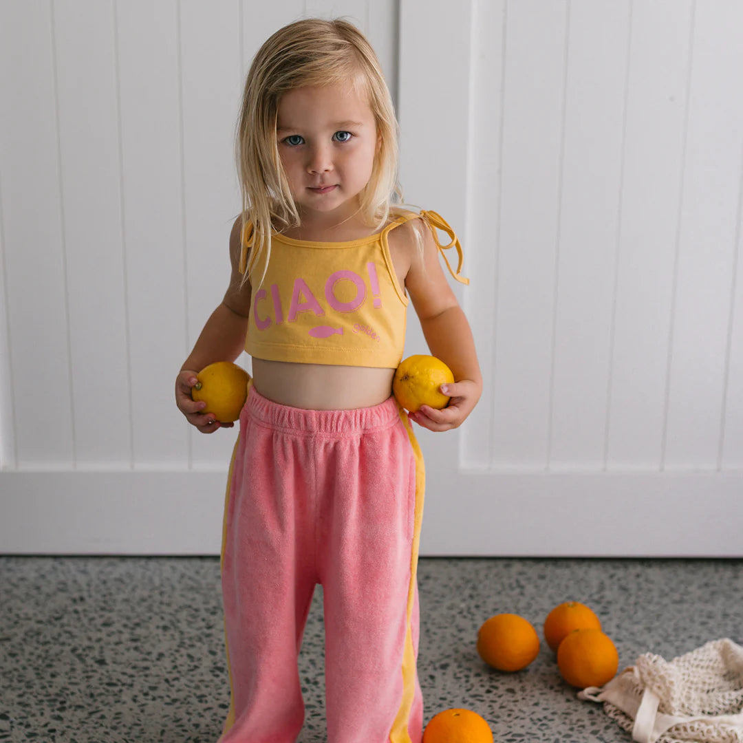 Ciao Crop Top Golden Cream