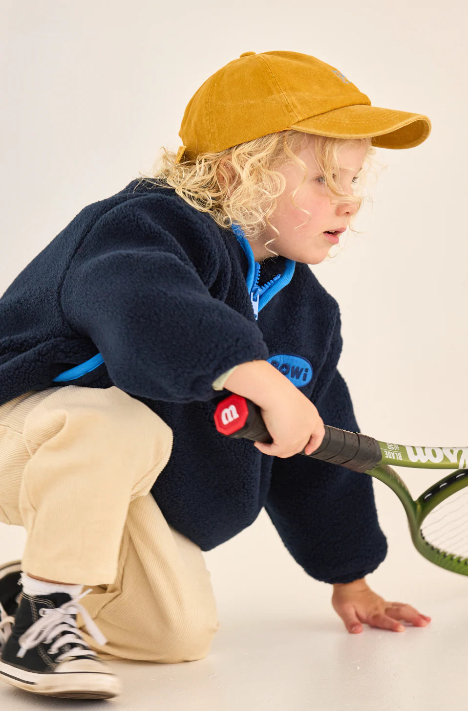 Bowi Sports Sherpa Jacket - Navy