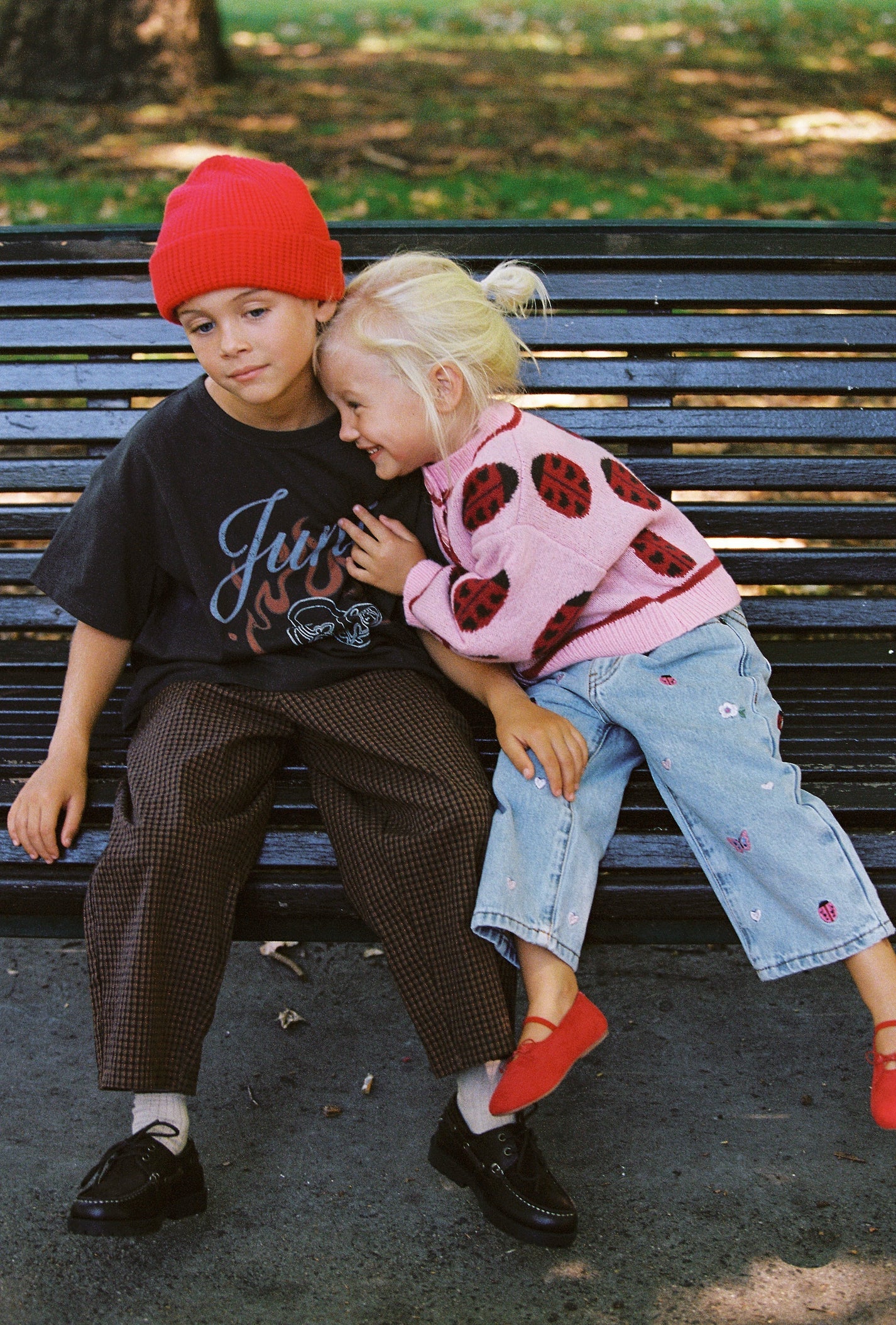 Blair Jean - Garden Embroidery