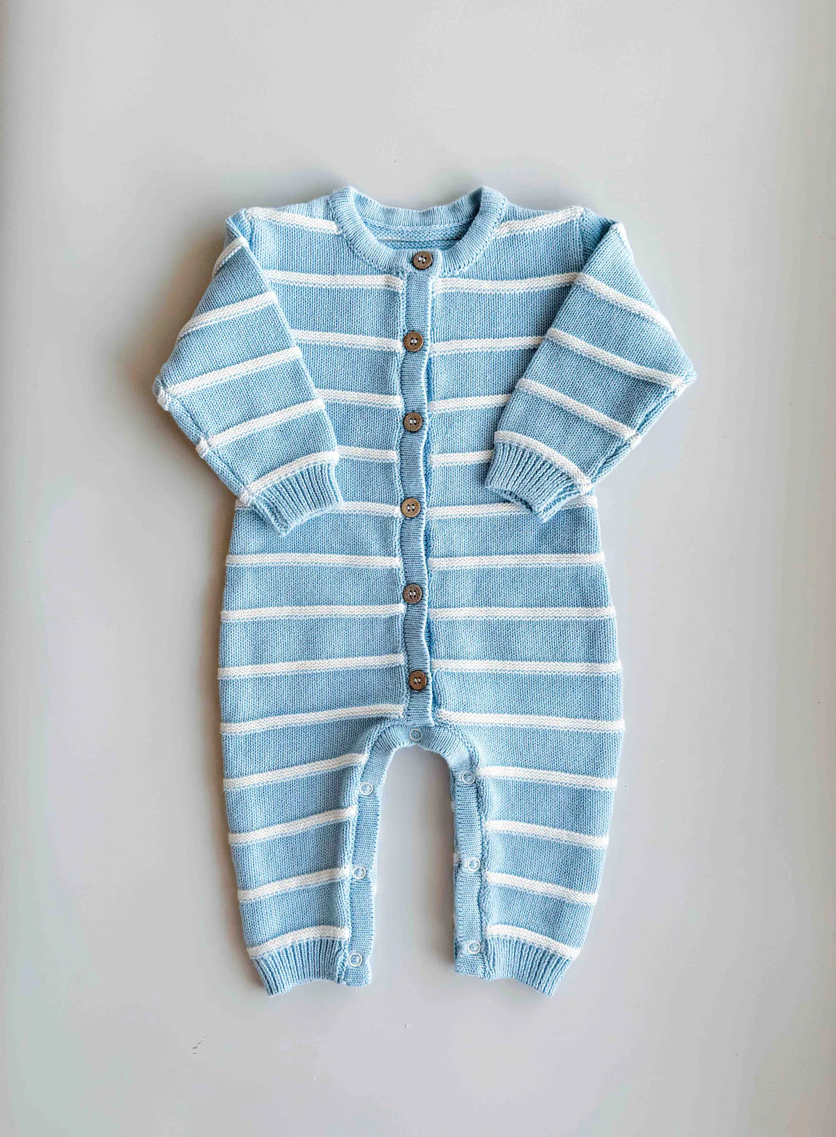 Raised Stripe Full Romper
