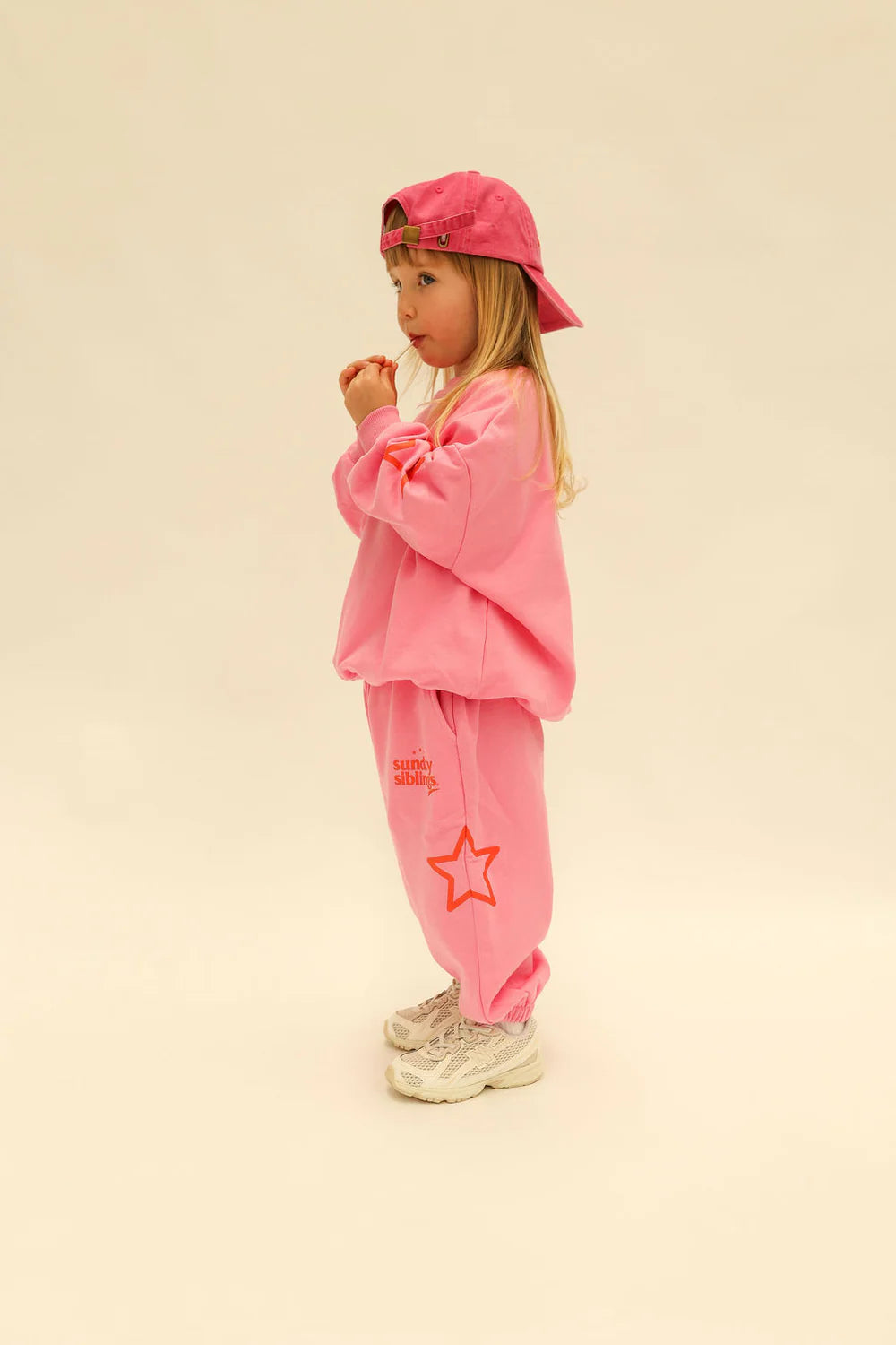 Siblings Set - Pink Trackpants