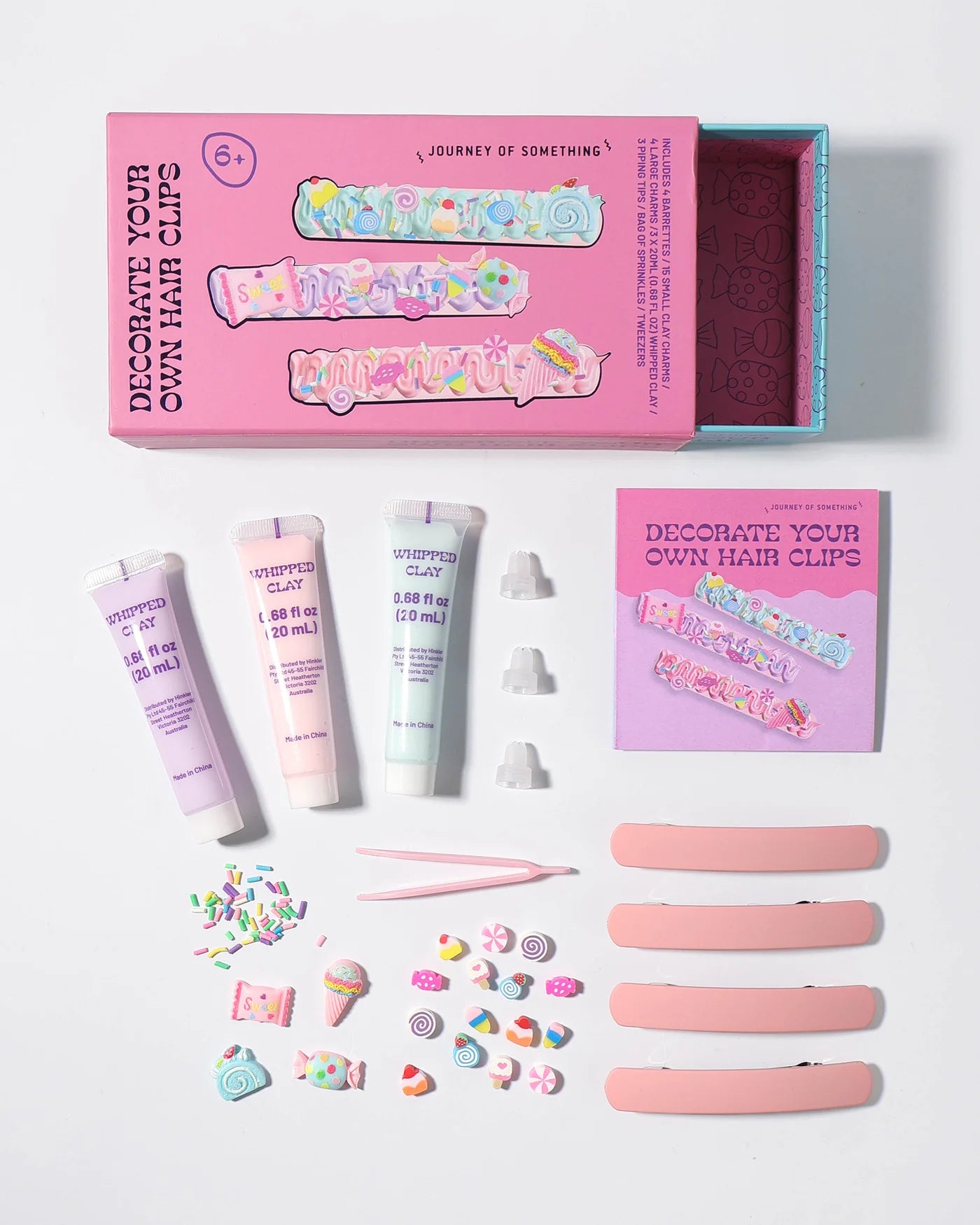 Decorate Your Own Hair Clips - DIY hair clip set