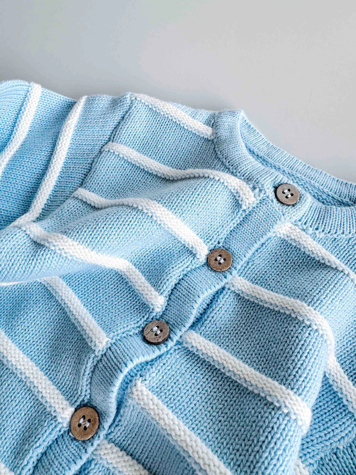 Raised Stripe Full Romper