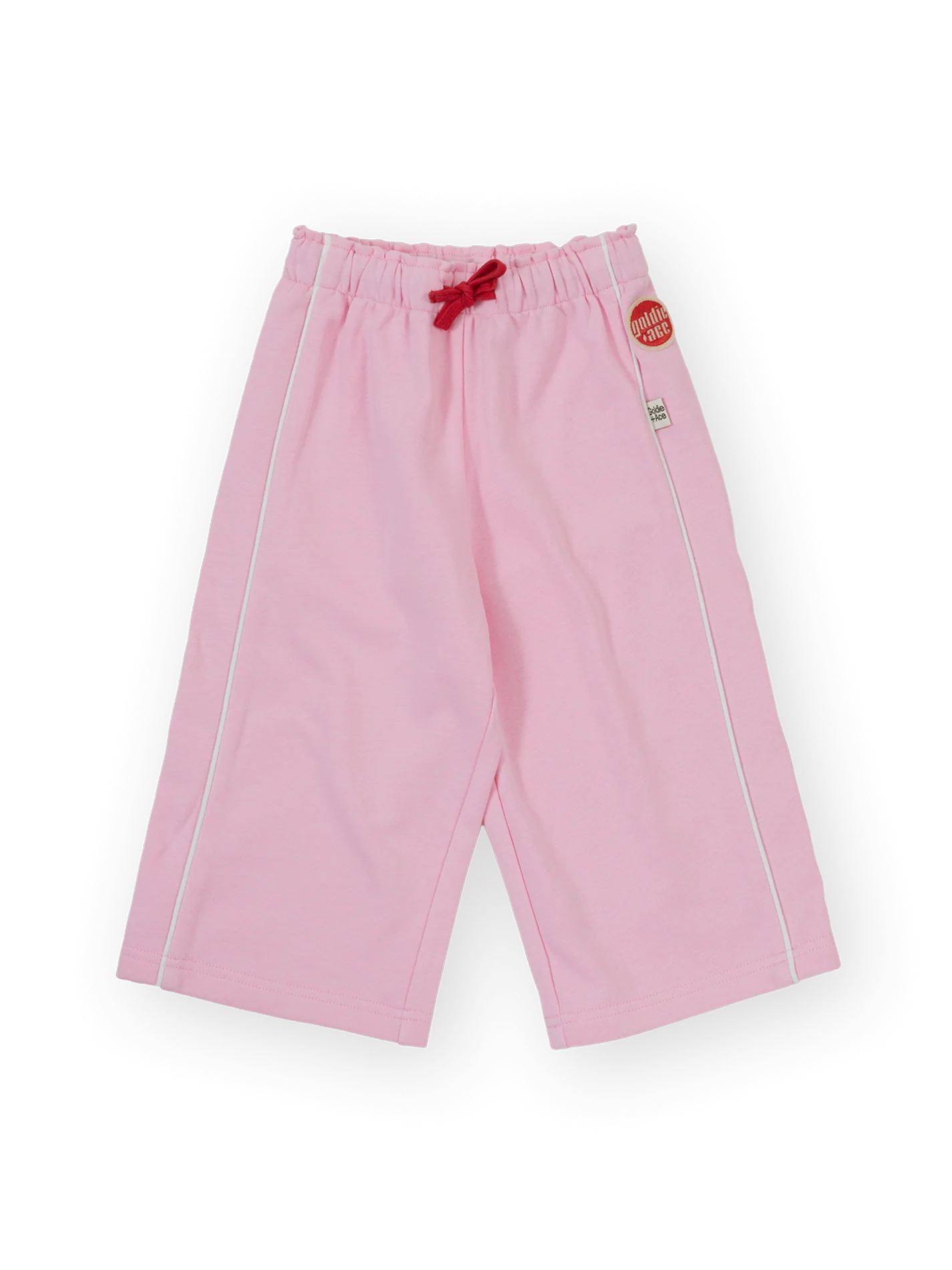 Wide Leg Piped Sweatpants