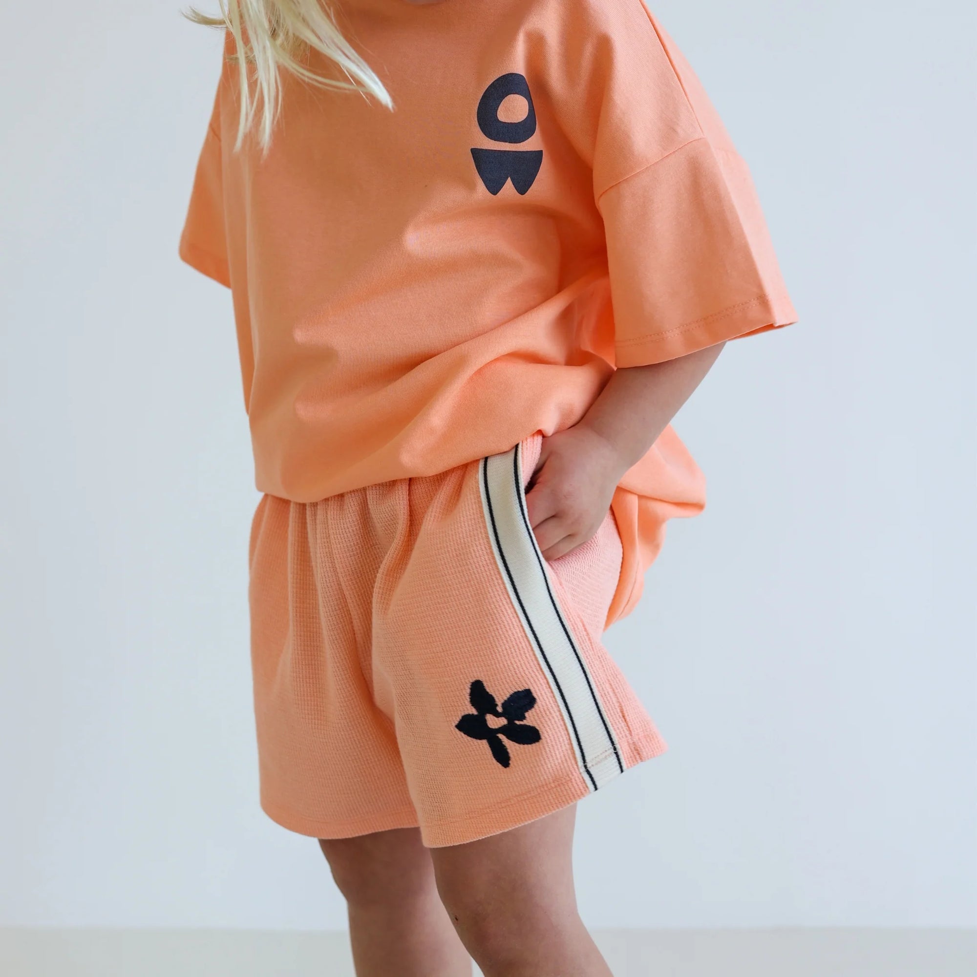 Waffle Shorts - Sherbet