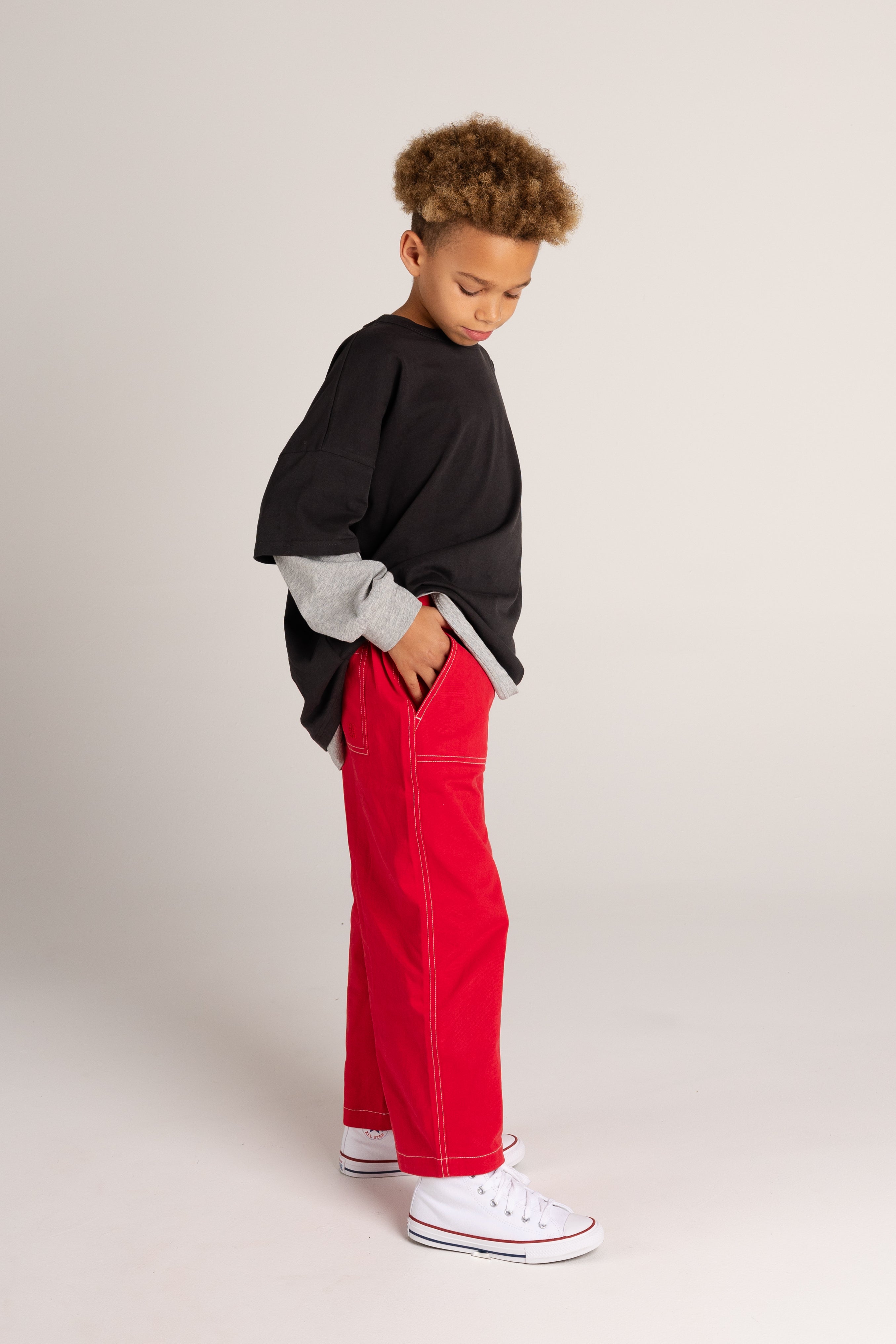 Harry Pant in Red