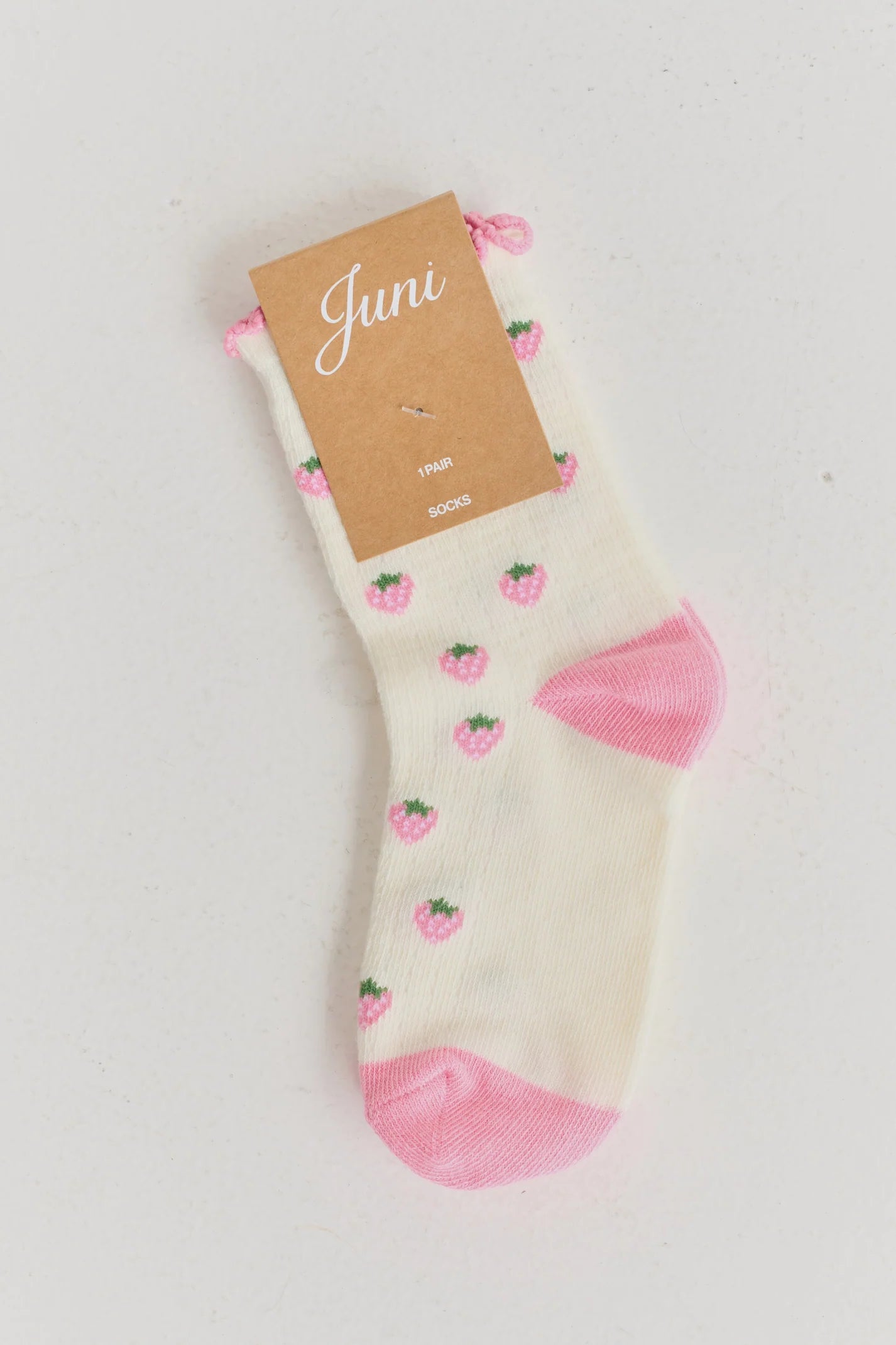 Berry Socks - Strawberry