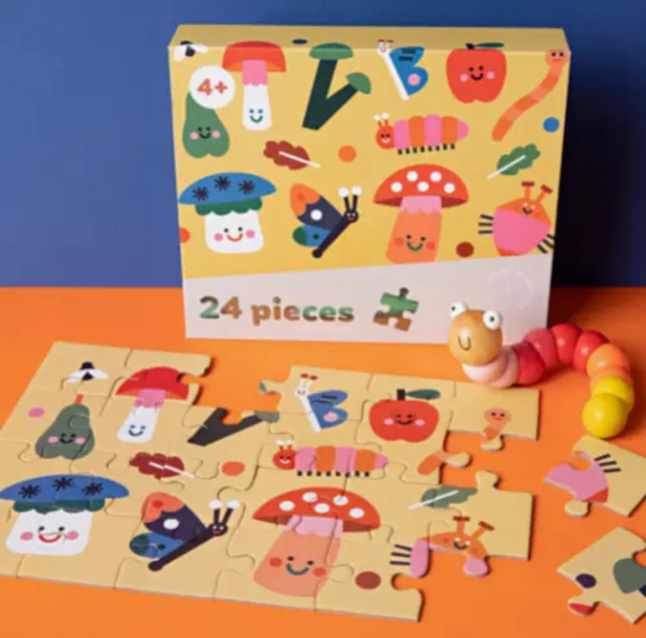 24 Piece Kids Puzzle - Creepy Crawlies