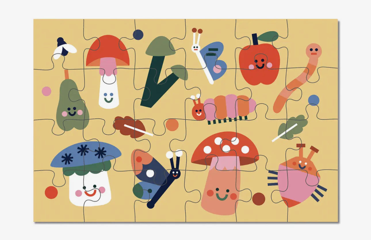 24 Piece Kids Puzzle - Creepy Crawlies