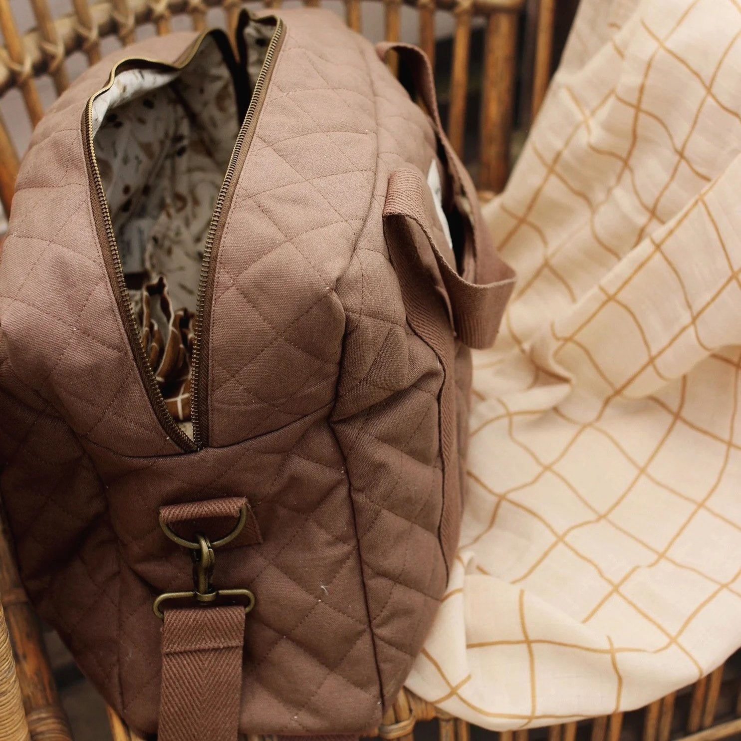 Avery Row ~ Baby Changing Bag - Nutmeg