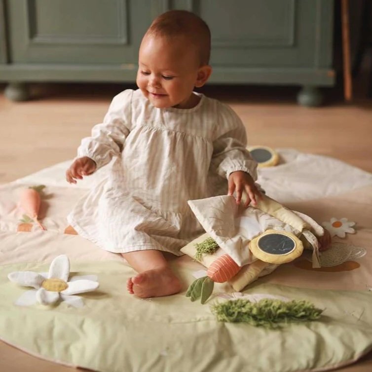 Avery Row ~ Baby Fabric Book - Bunny