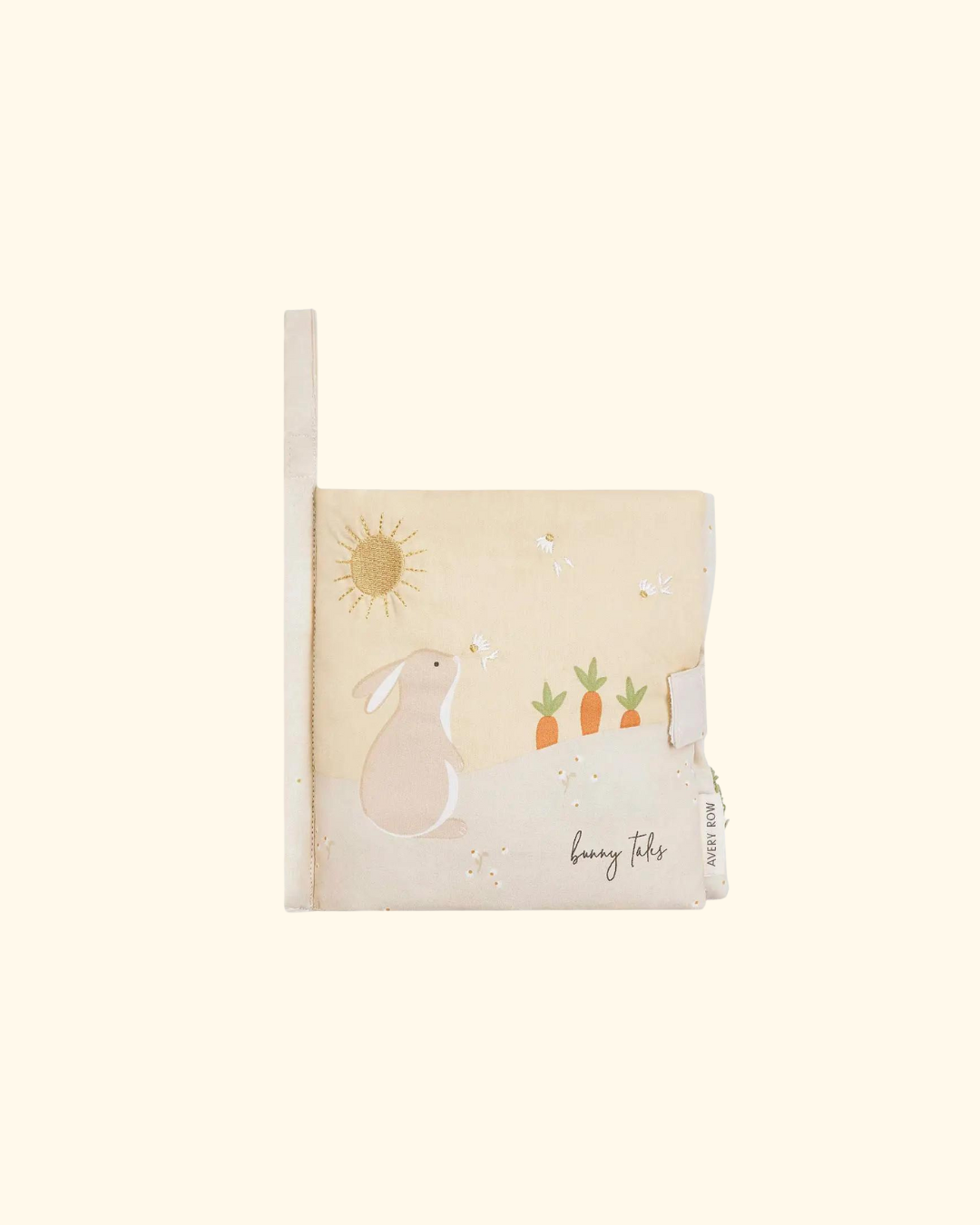 Avery Row ~ Baby Fabric Book - Bunny