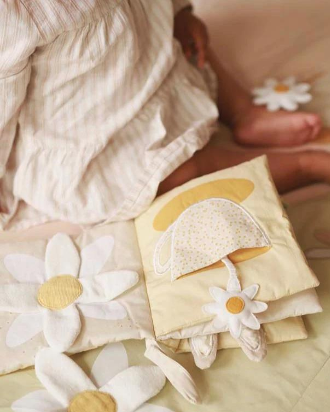 Avery Row ~ Baby Fabric Book - Bunny