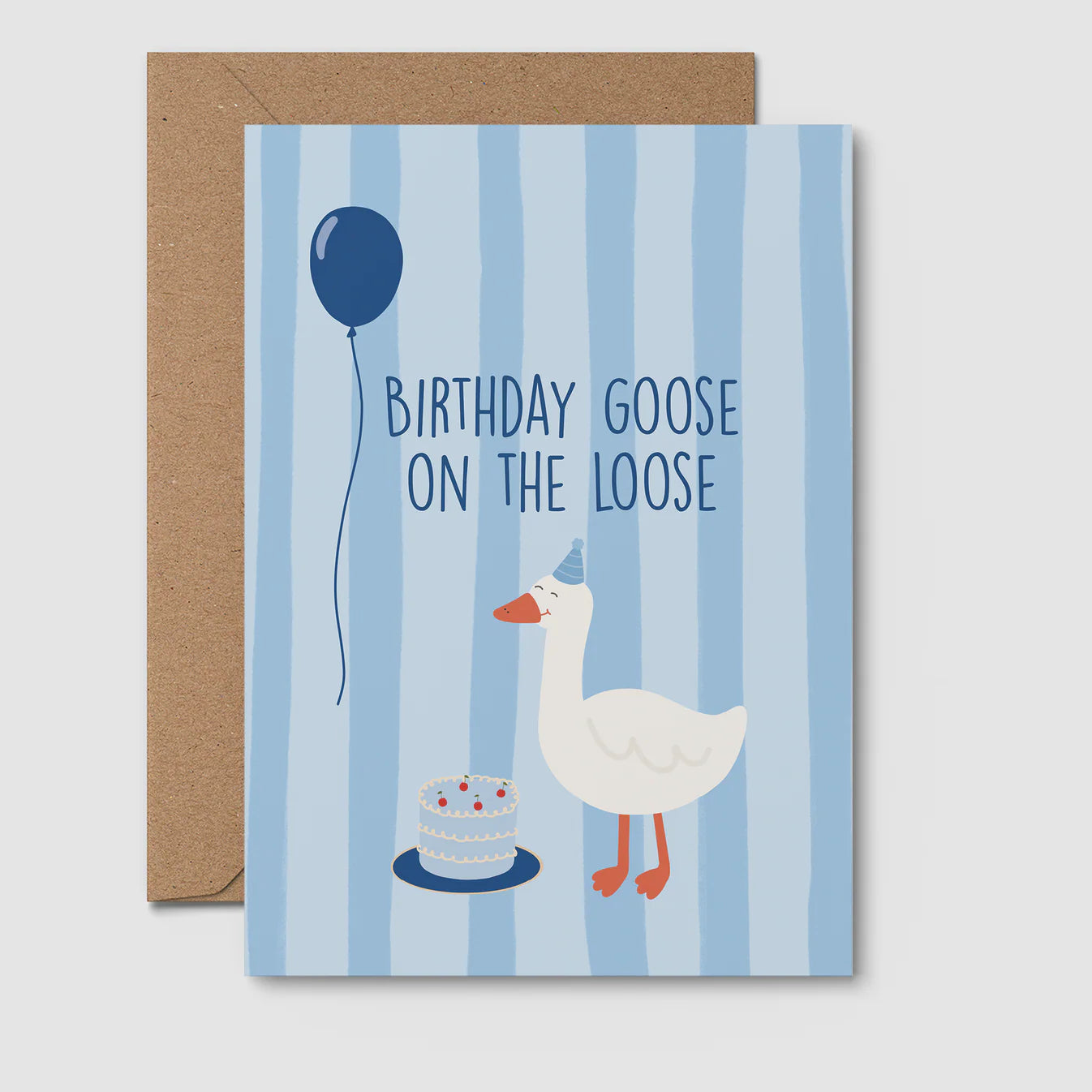 Birthday Goose - Birthday Card
