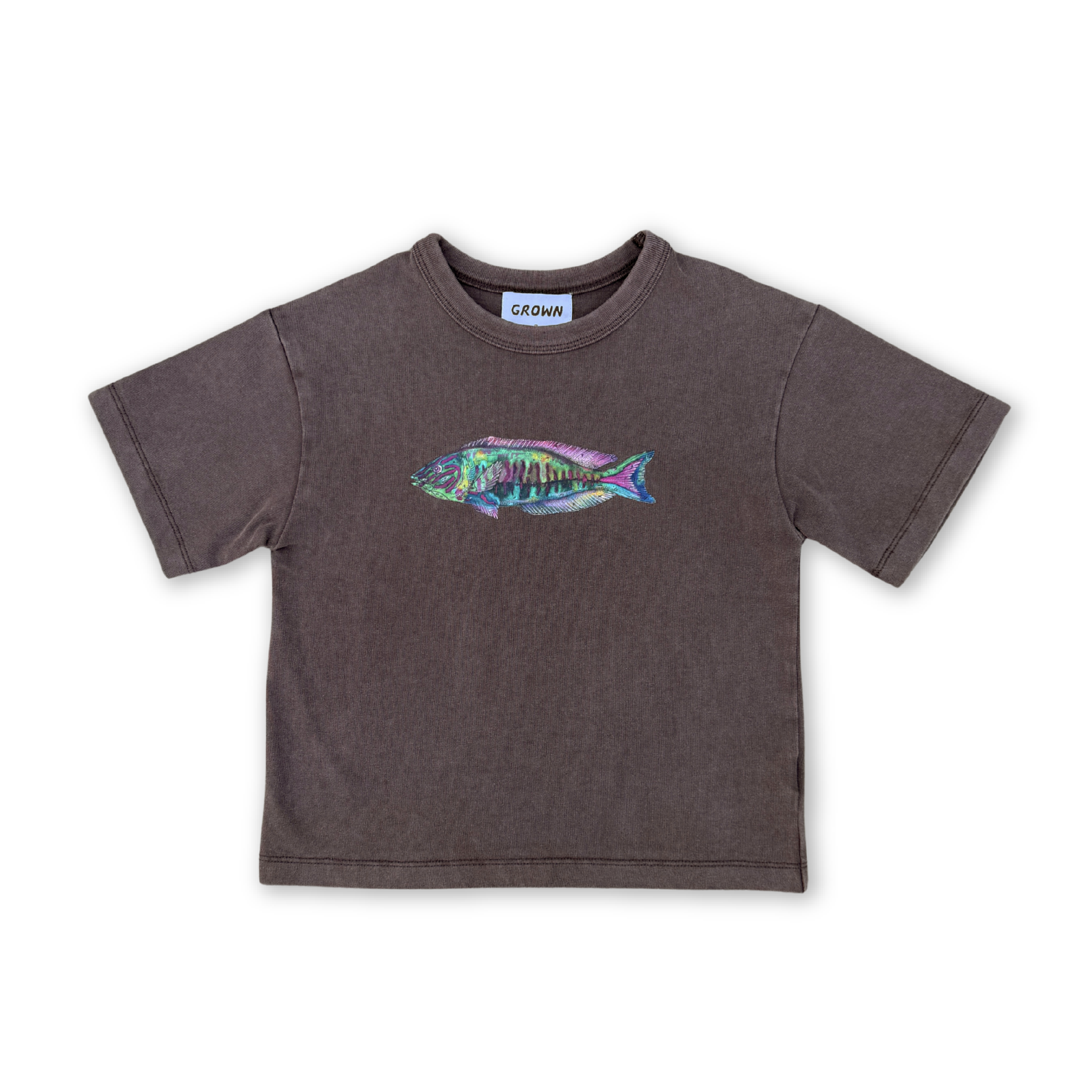 Parrot Fish Tee - Dune