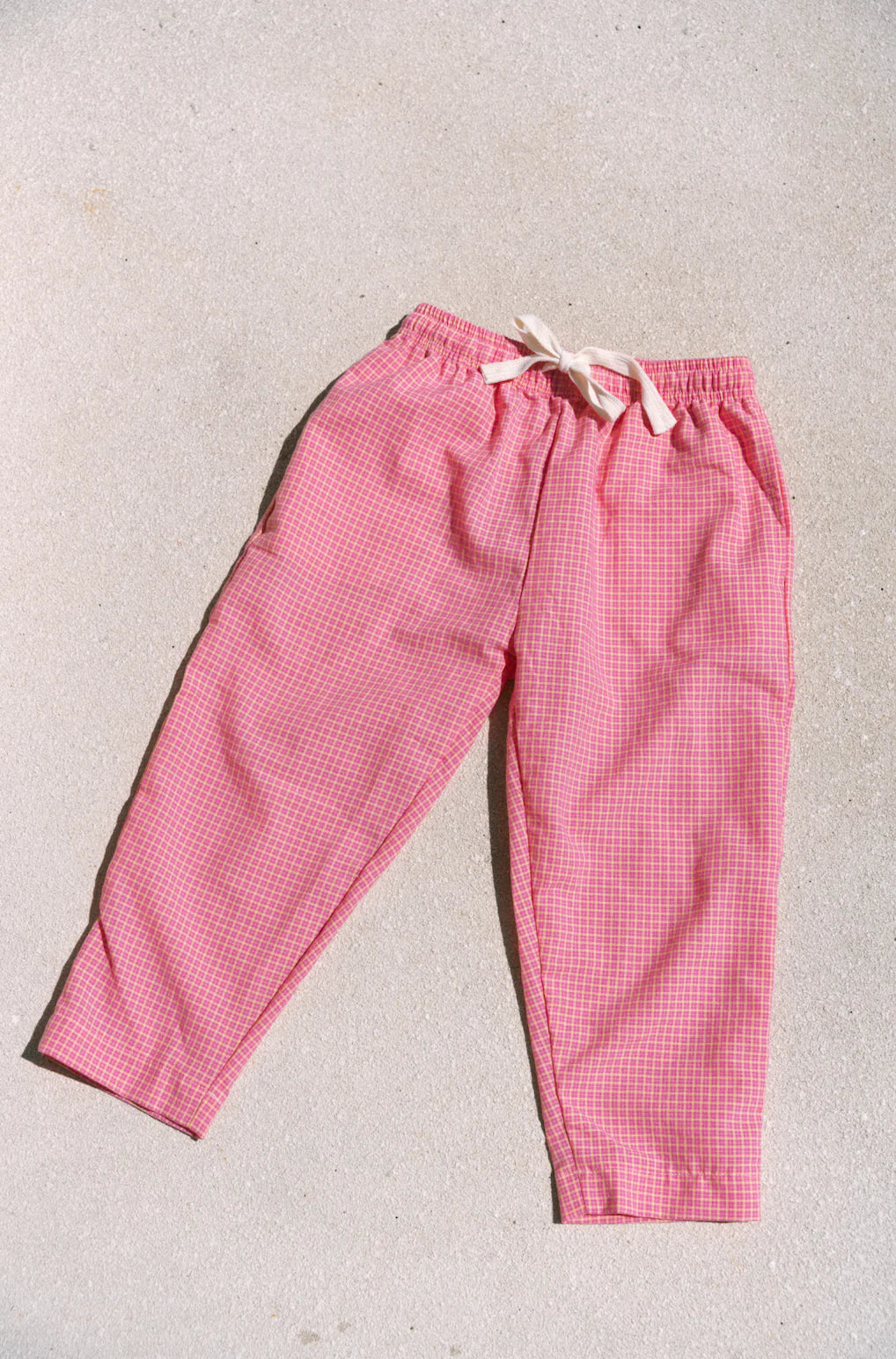 Check pants - Fairy floss