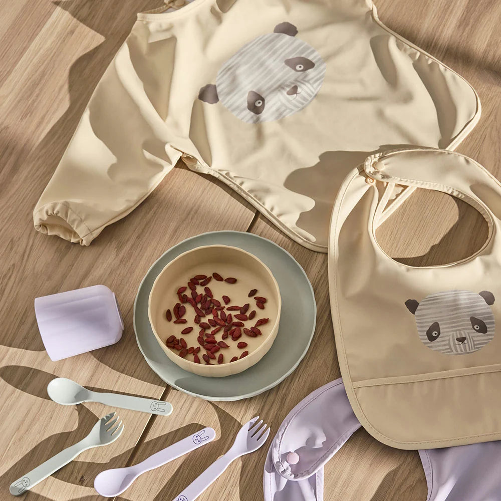 Lun Lun Panda Cape Bib
