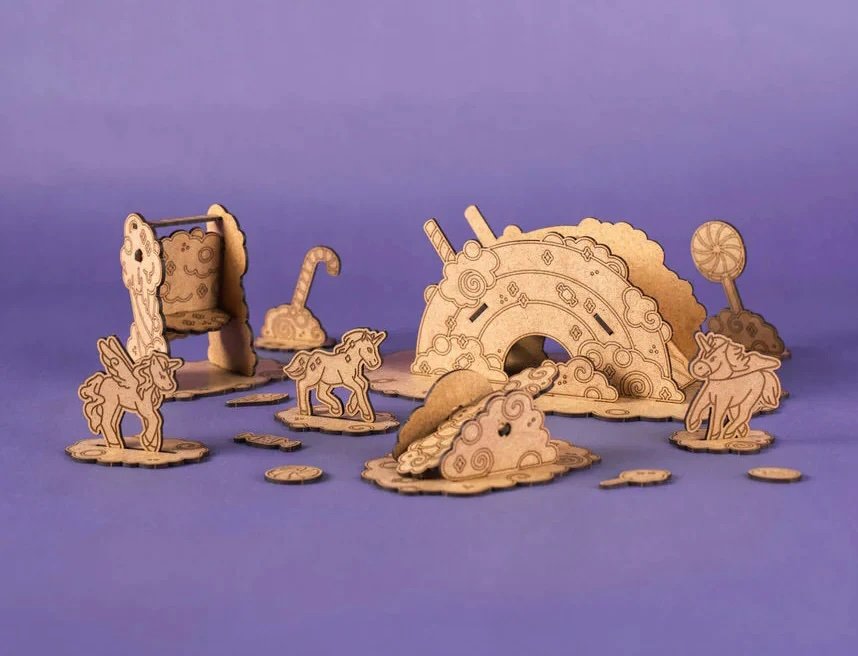 CRATEIT ~ Crateit Candy Land Wooden Toy