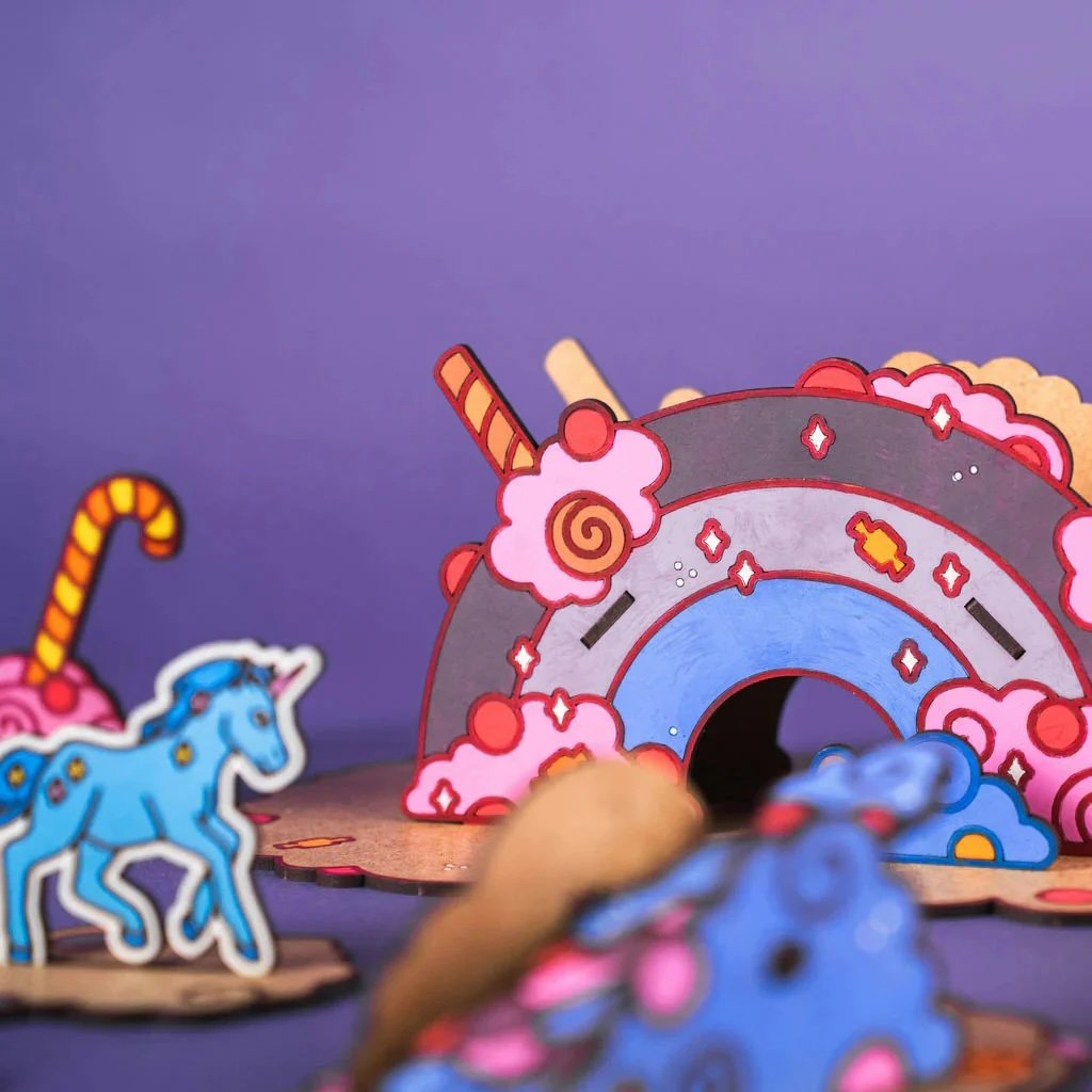 CRATEIT ~ Crateit Candy Land Wooden Toy