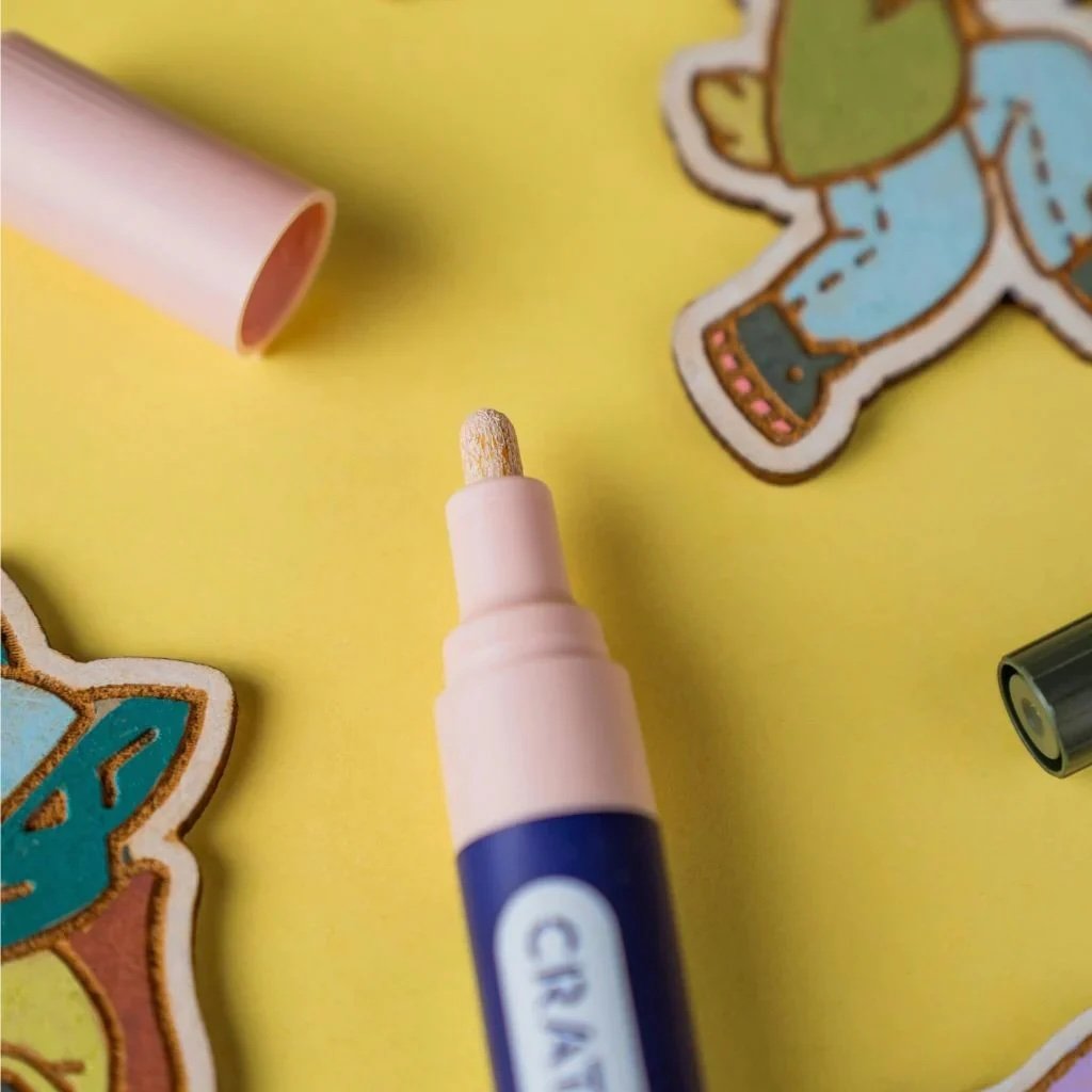 CRATEIT ~ Crateit Pastel Markers 1mm 6pk by Crateit