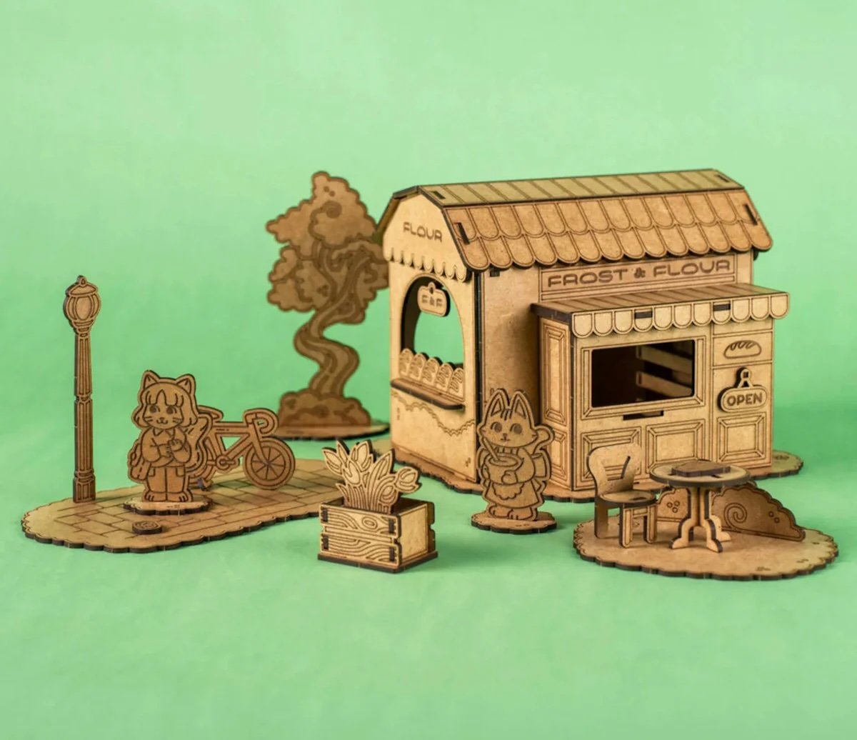 CRATEIT ~ Frost & Flour Wooden Toy