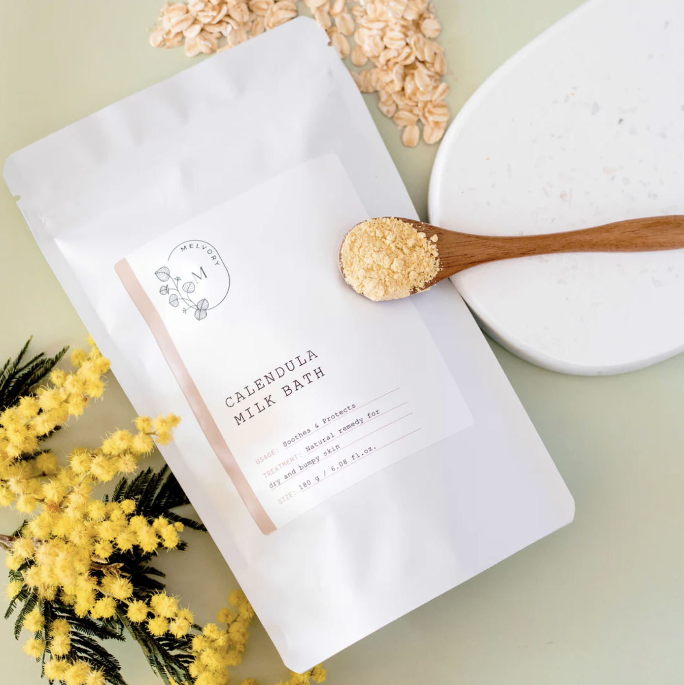 Melvory ~ Calendula Golden Milk Bath