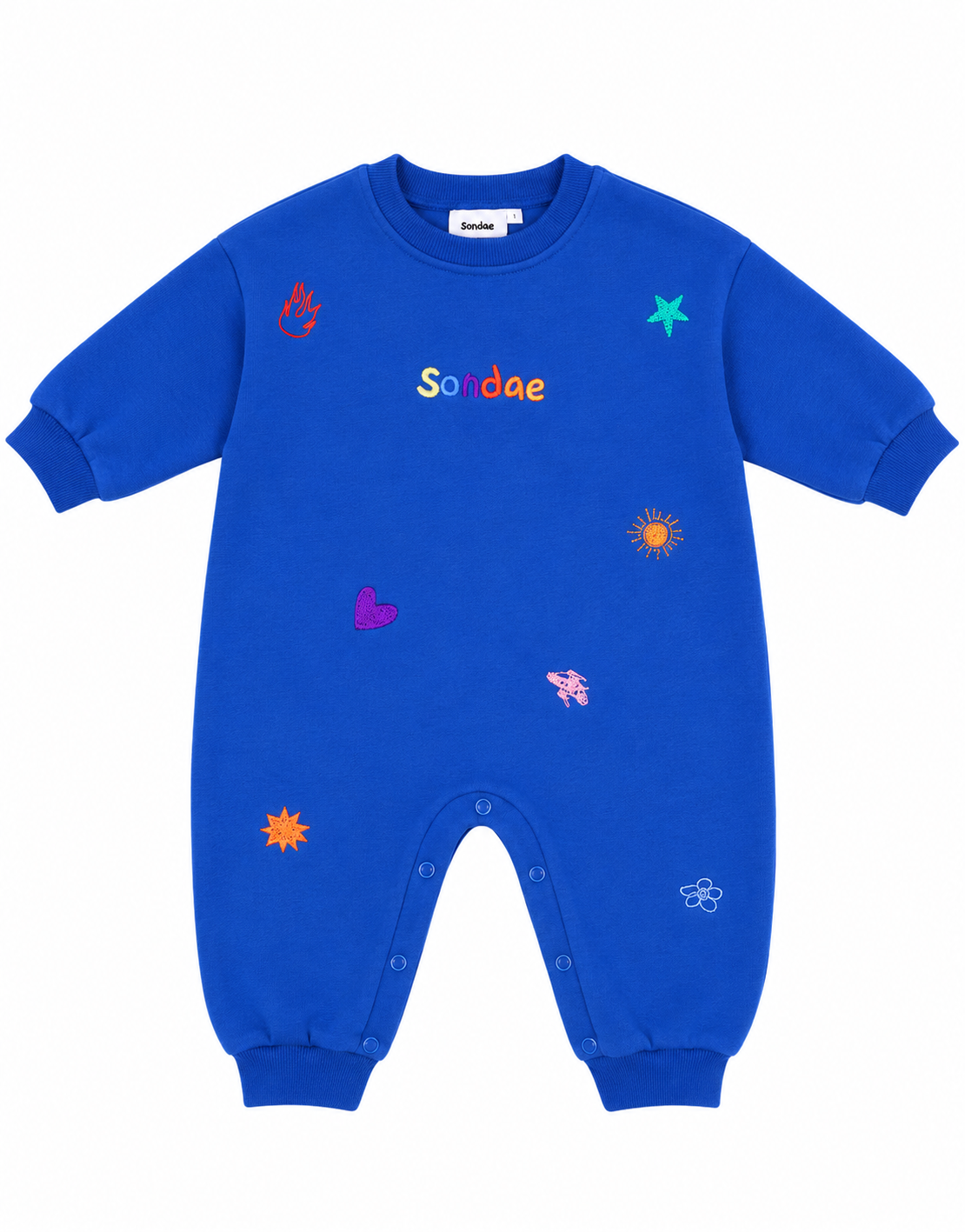 Electric blue romper