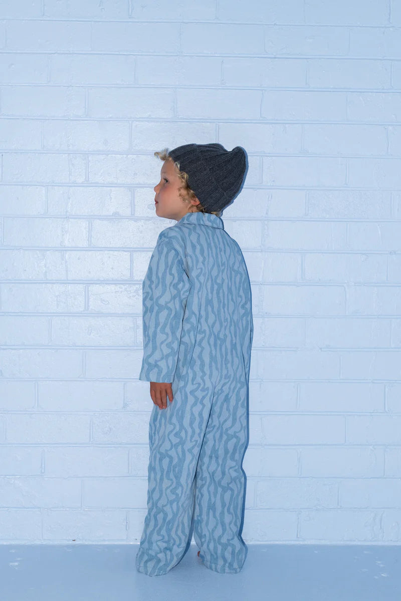 Merino Blend Rib Knit Beanie - Charcoal