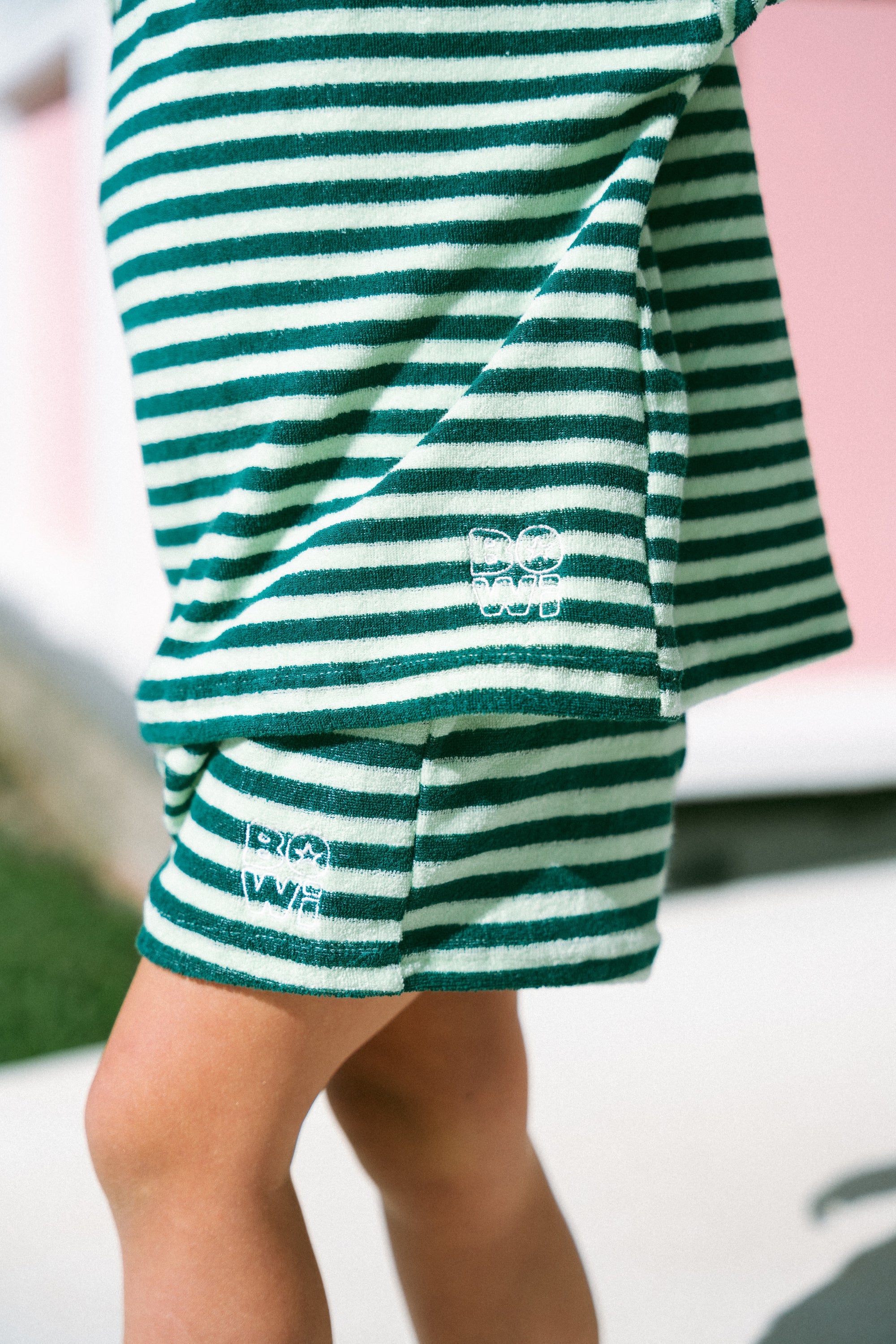 Ziggy set – Mint Stripe