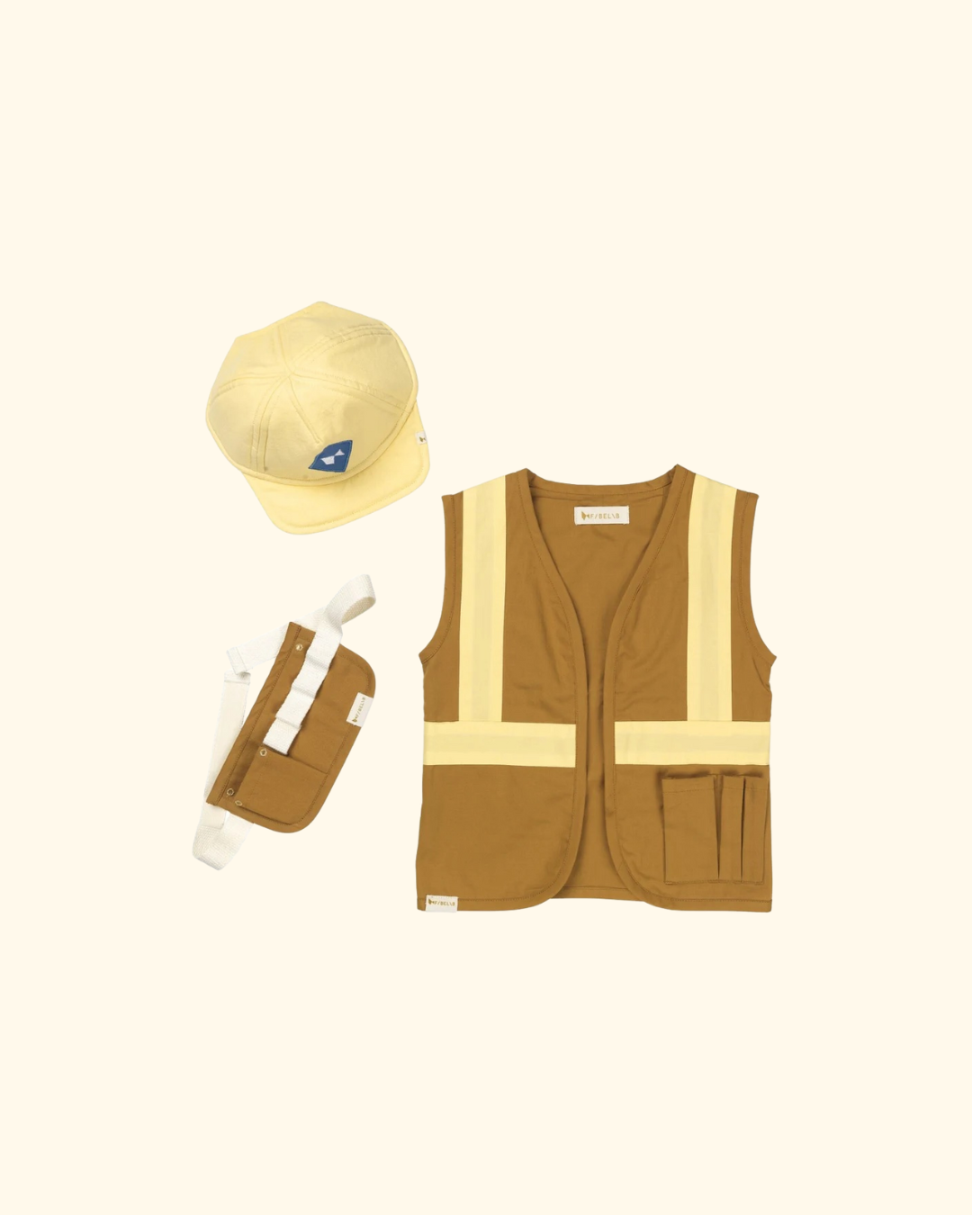 Fabelab ~ Dress Up | Builder Set - Ochre-Pale Yellow