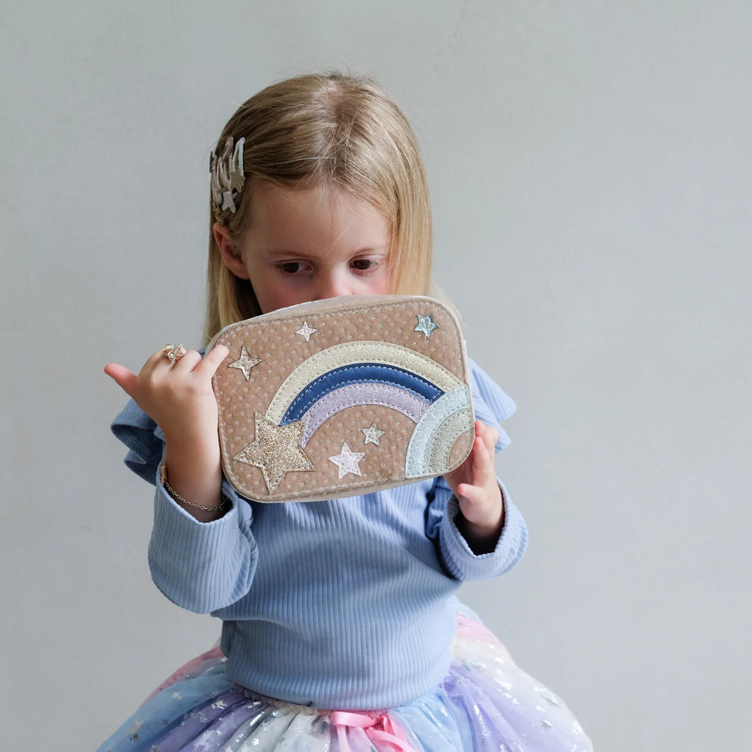 Celestial star velvet bag