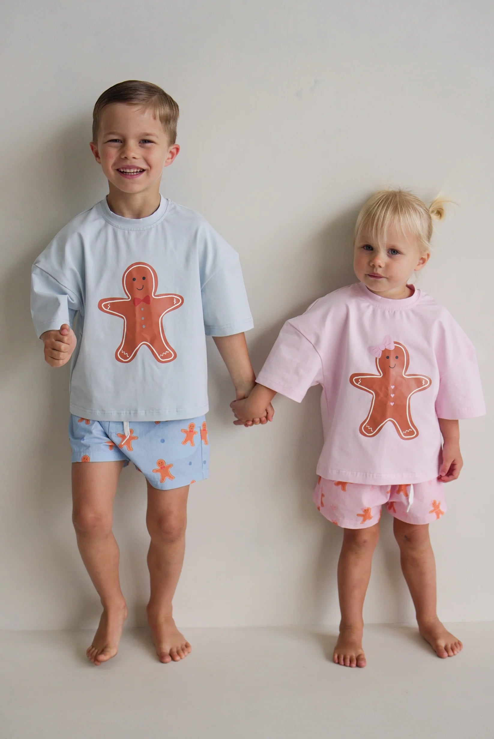 Gingerbread Kids - Blue