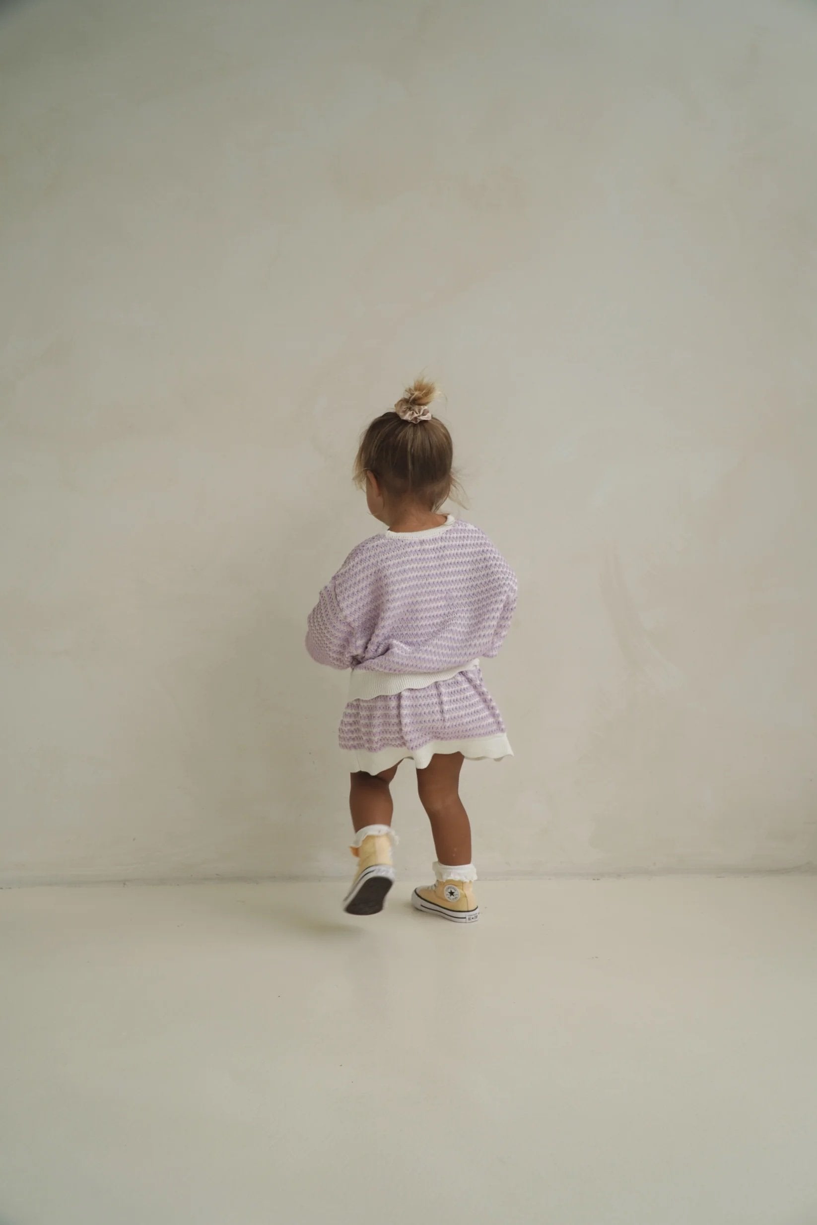 En. the Label ~ Lottie Crochet Knit Set - Lilac